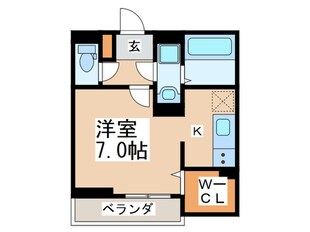 メゾン　カルムの物件間取画像